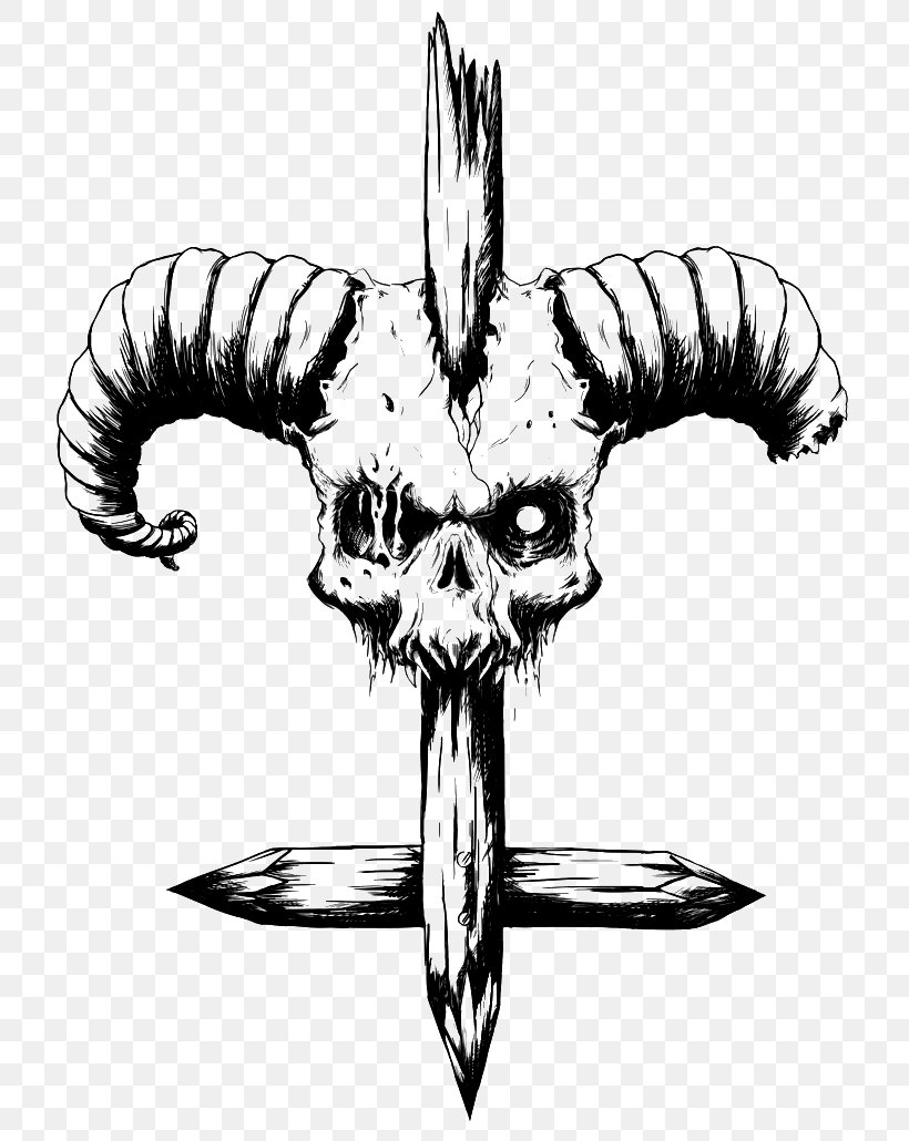 Skull Drawing Bone Cross, PNG, 776x1030px, Skull, Art, Black And White, Bone, Calvaria Download Free