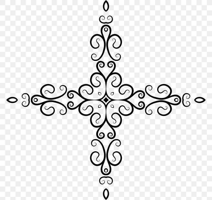 Christian Cross Clip Art, PNG, 772x772px, Cross, Black And White, Christian Cross, Christianity, Crucifix Download Free
