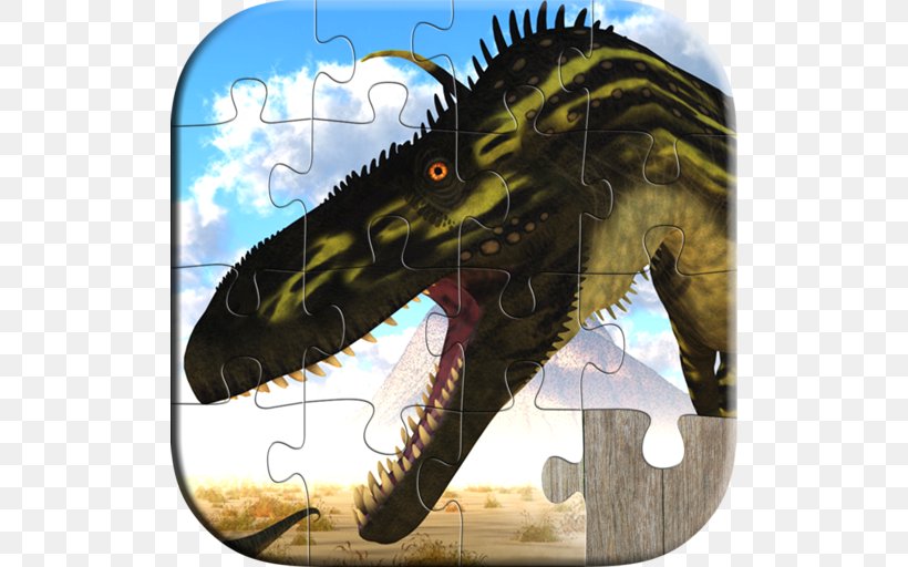 Dilophosaurus Torvosaurus Tyrannosaurus Dinosaurs Jigsaw Puzzles Game, PNG, 512x512px, Dilophosaurus, Carnivore, Cretaceous, Deinonychus, Dinosaur Download Free