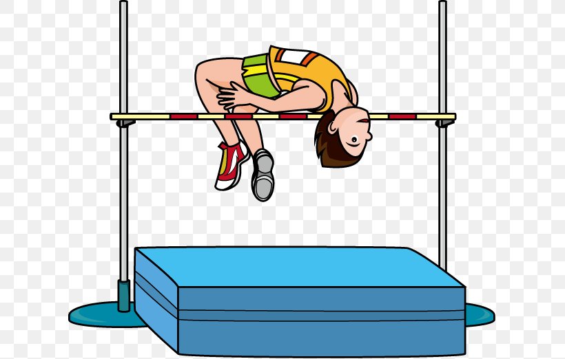 High Jump Free Content Track And Field Athletics Clip Art, PNG, 622x522px, High Jump, Area, Artwork, Free Content, Jumping Download Free
