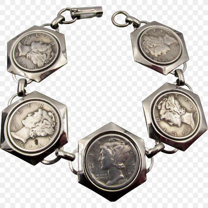 Bracelet Mercury Dime Silver Watch, PNG, 1877x1877px, Bracelet, Body Jewelry, Charm Bracelet, Clothing Accessories, Dime Download Free