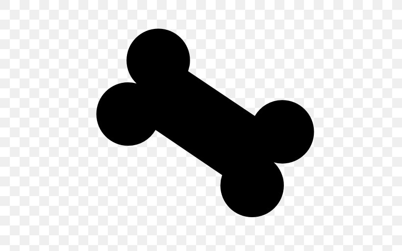 Dog Bed & Bone Boarding Kennel Clip Art, PNG, 512x512px, Dog, Animal, Bed Bone Boarding Kennel, Black And White, Bone Download Free
