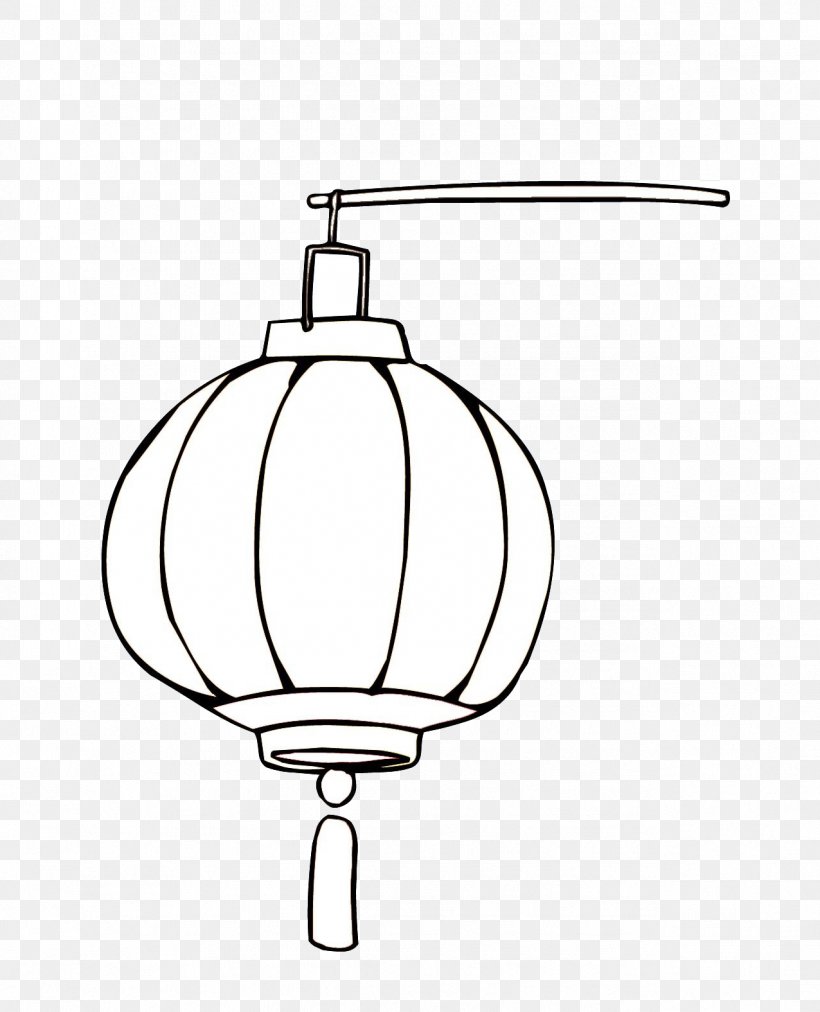 Lantern Festival U5927u7d05u71c8u7c60 Chinese New Year Stroke, PNG, 1276x1576px, Lantern, Bathroom Accessory, Black And White, Candlepower, Ceiling Fixture Download Free