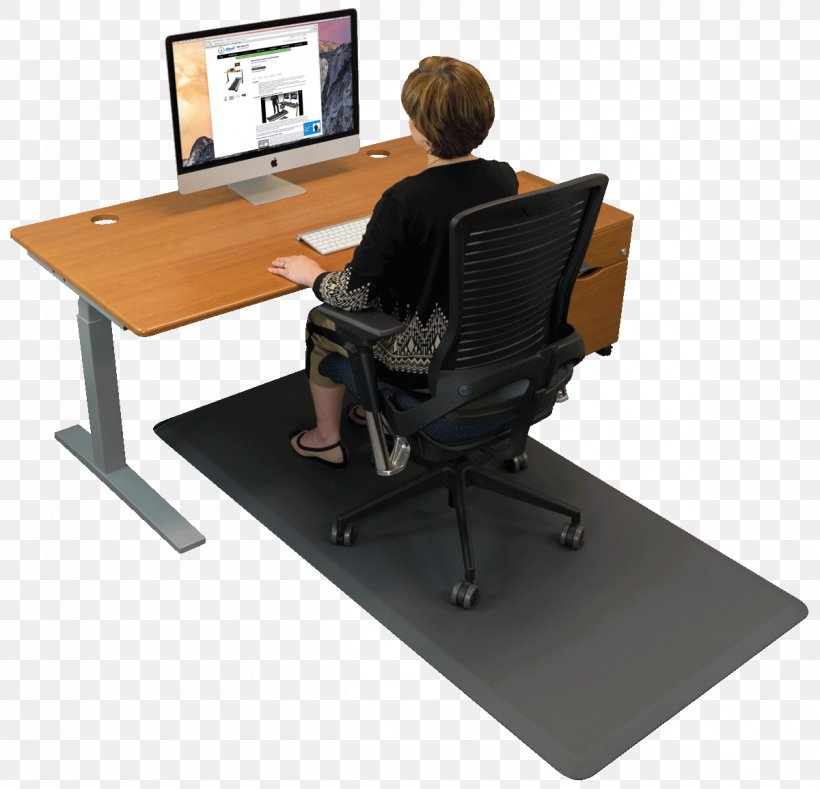 Mat Standing Desk Office & Desk Chairs Sit-stand Desk, PNG, 1200x1156px, Mat, Carpet, Chair, Computer Desk, Desk Download Free