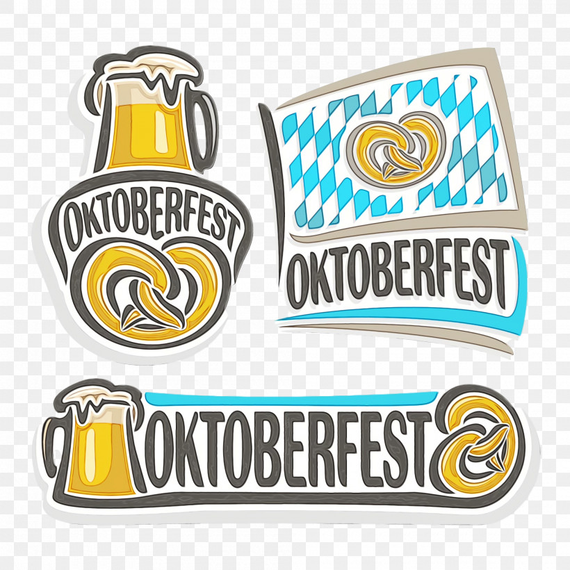 Oktoberfest Logo Pretzel Pint Beer Festival, PNG, 2000x2000px, Oktoberfest, Beer Festival, Beer Glassware, Beer In Germany, Beer Stein Download Free