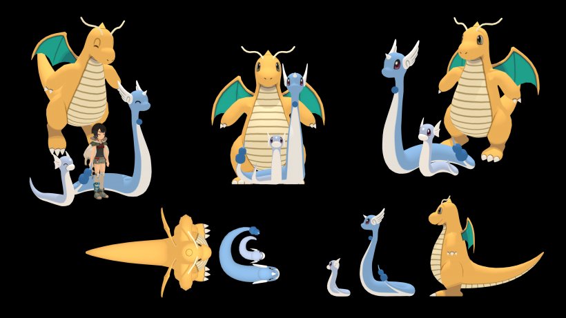 Pokxe9mon GO Dratini Dragonair Dragonite Clip Art, PNG, 3840x2160px, Pokxe9mon Go, Art, Chart, Dragonair, Dragonite Download Free