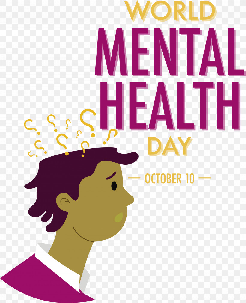 World Mental Health Day, PNG, 3731x4599px, World Mental Health Day, Global Mental Health, Mental Health Download Free