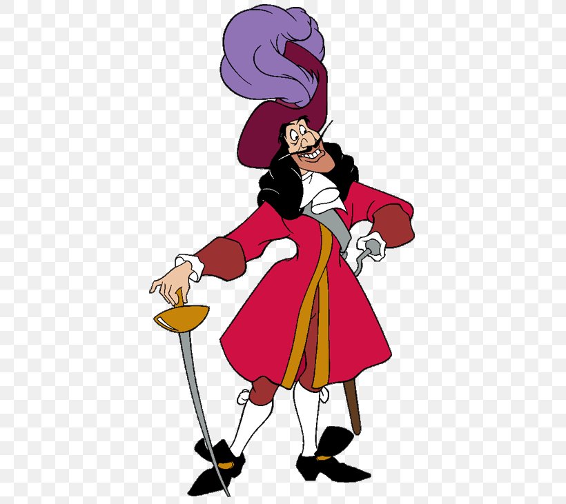 Captain Hook Smee Peter Pan Wendy Darling Clip Art, PNG, 400x731px, Captain Hook, Art, Cartoon, Costume, Fictional Character Download Free