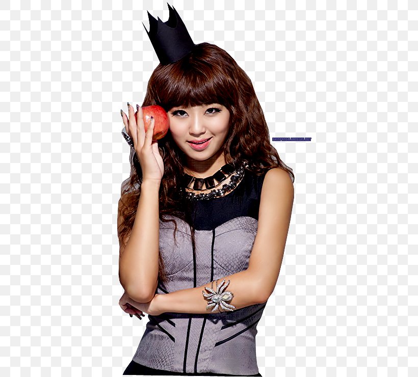 Hyolyn Mighty Sistar Sistar19 K-pop, PNG, 550x740px, Hyolyn, Bangs ...