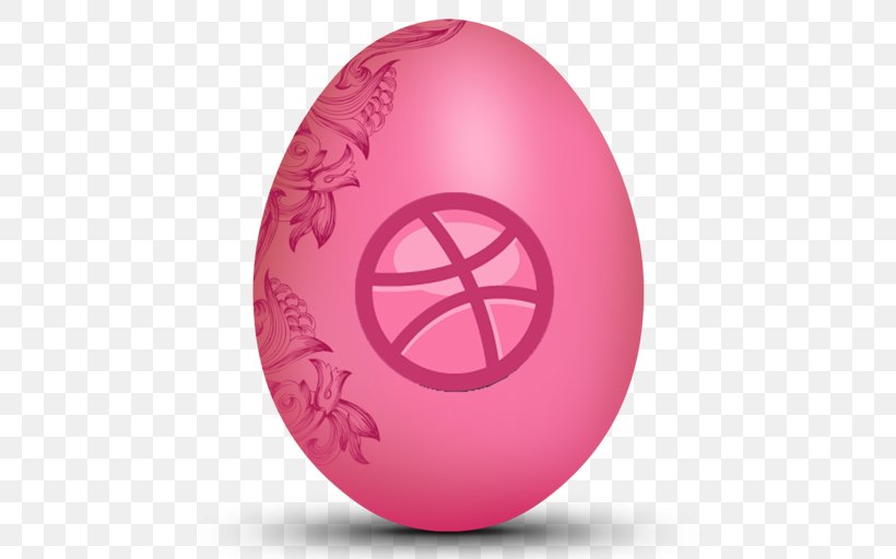Pink Easter Egg Symbol Sphere, PNG, 512x512px, Social Media, Easter, Easter Egg, Egg, Egg Decorating Download Free