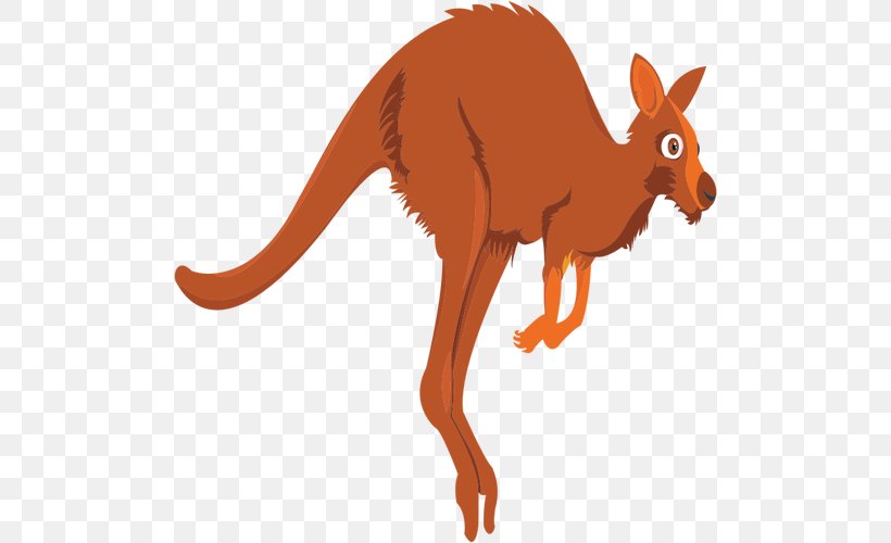 Red Kangaroo Clip Art, PNG, 500x500px, Kangaroo, Animal Figure, Carnivoran, Cartoon, Dog Like Mammal Download Free