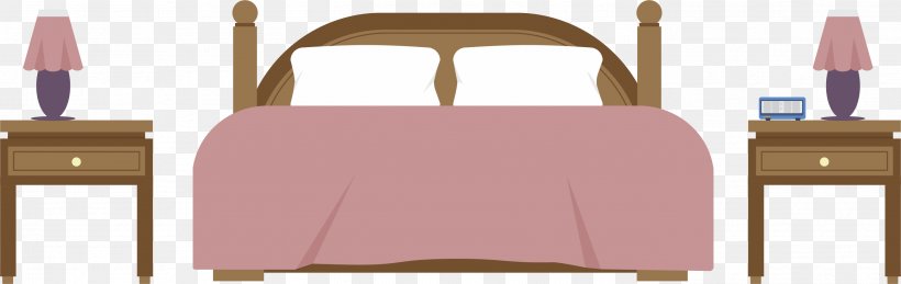 Bedroom Euclidean Vector Nightstand, PNG, 2798x886px, Bedroom, Bed, Chair, Furniture, Living Room Download Free
