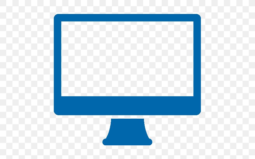 Computer Monitors Computer Software Clip Art, PNG, 512x512px, Computer Monitors, Area, Blue, Computer, Computer Icon Download Free