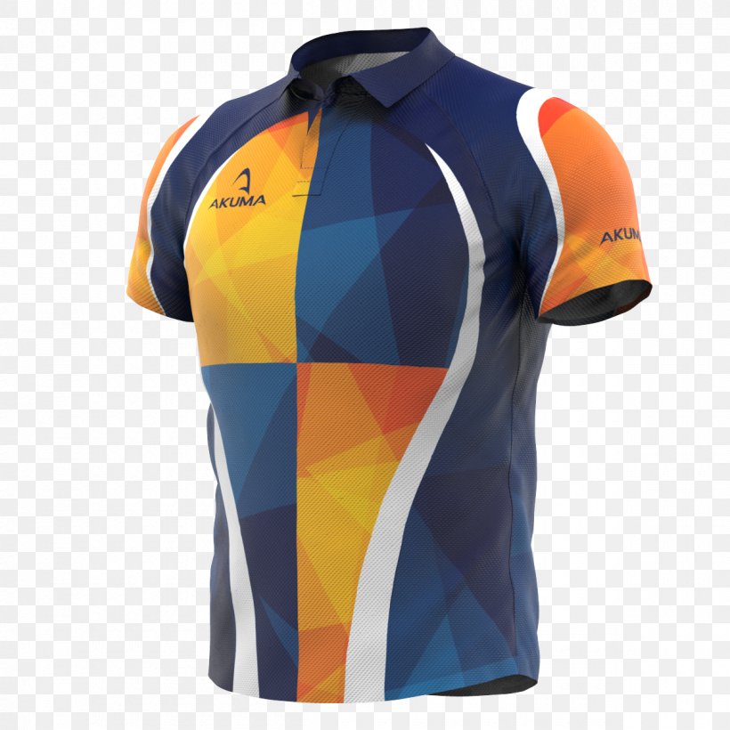 Cycling Jersey T-shirt Rugby Shirt, PNG, 1200x1200px, Jersey, Active Shirt, Basketball Uniform, Clothing, Collar Download Free