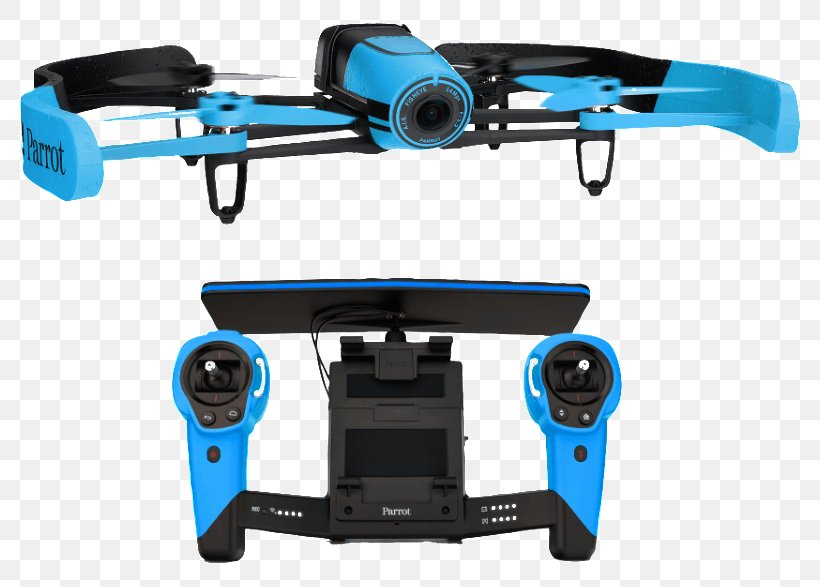 Parrot Bebop Drone Parrot Bebop 2 Unmanned Aerial Vehicle Quadcopter Mavic Pro, PNG, 786x587px, Parrot Bebop Drone, Automotive Exterior, Blue, Dji, Drone Racing Download Free