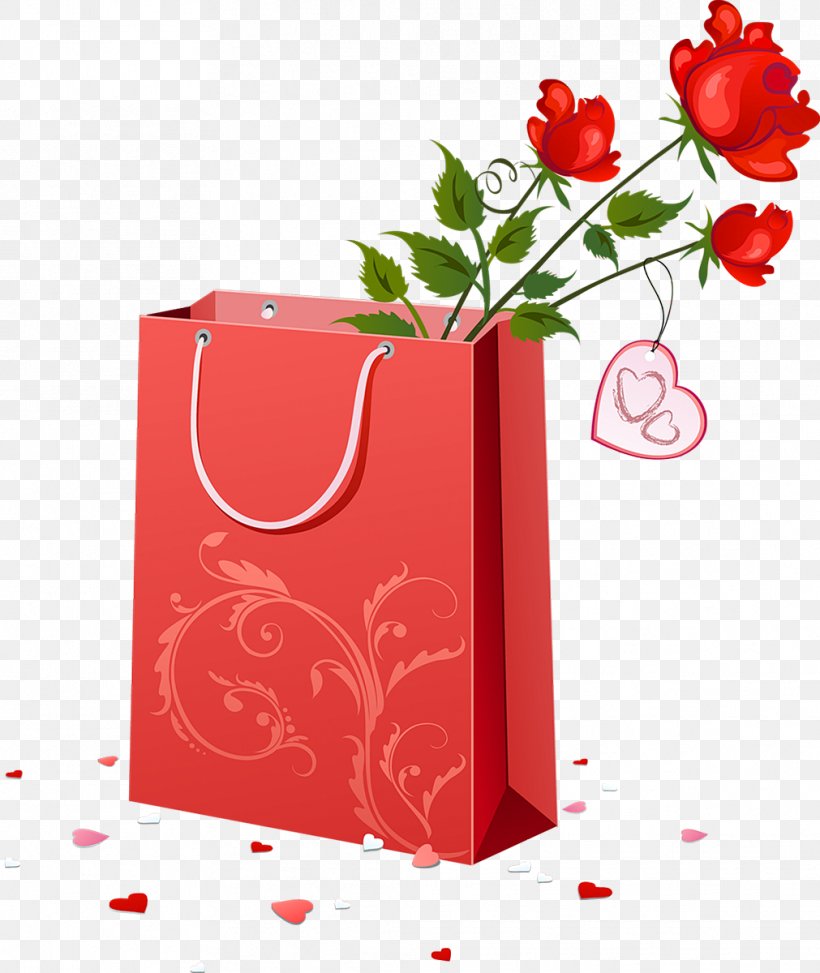 Christmas Gift Shopping Bags & Trolleys Clip Art, PNG, 1011x1200px, Gift, Bag, Christmas, Christmas Gift, Floral Design Download Free