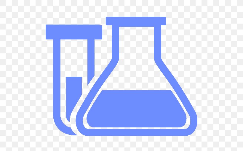 Laboratory Flasks Chemistry Beaker, PNG, 512x512px, Laboratory Flasks, Area, Beaker, Blue, Brand Download Free