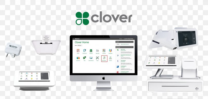 Point Of Sale Clover Network Merchant Services Sales Business, PNG, 1500x718px, Point Of Sale, Brand, Brick And Mortar, Business, Clover Network Download Free