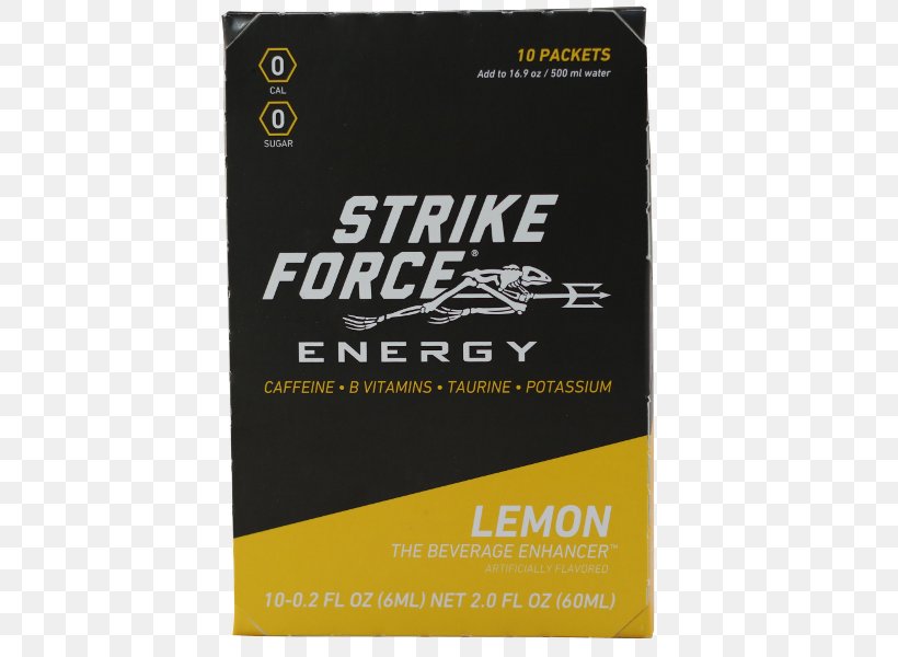 Strike Force 10 Energy Brand Font, PNG, 600x600px, Energy, Brand, Drink, Enhancer, Flavor Download Free