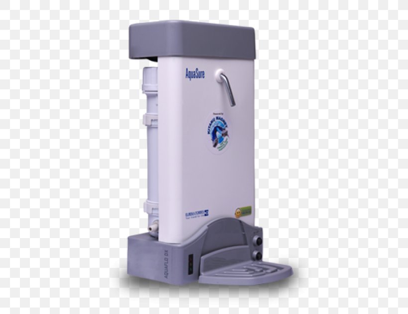 Water Filter Eureka Forbes Water Purification Reverse Osmosis Total Dissolved Solids, PNG, 500x633px, Water Filter, Company, Eureka Forbes, Hardware, Machine Download Free