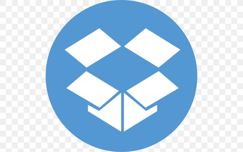 Dropbox File Hosting Service Download Cloud Storage, PNG, 512x512px, Dropbox, Android, Area, Ball, Blue Download Free