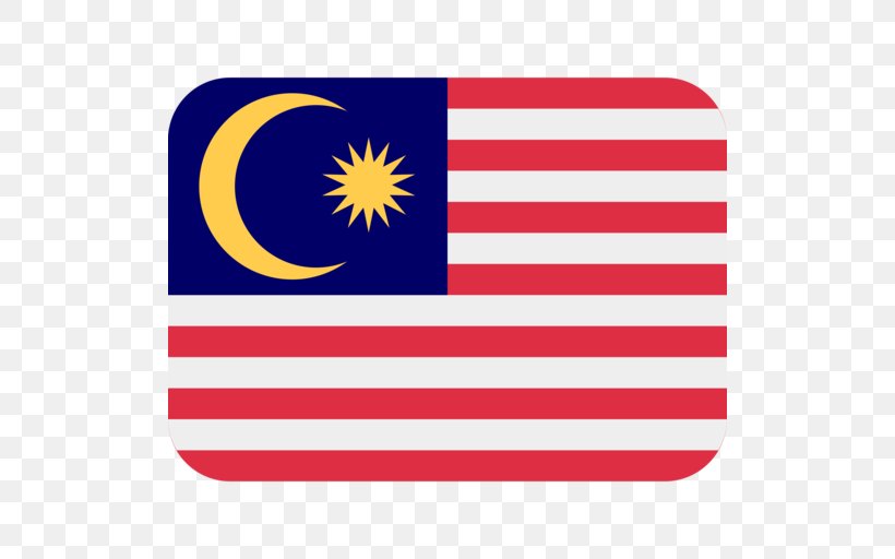 Flag Of Malaysia Emoji Flag Of Laos, PNG, 512x512px, Malaysia, Area, Brand, Emoji, Emojipedia Download Free