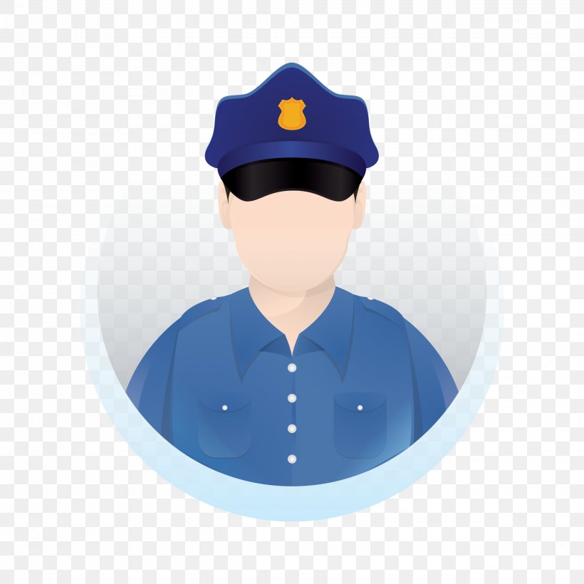 Police Officer Cap Uniform Job Clothing, PNG, 2480x2480px, Police Officer, Avatar, Cap, Clothing, Electric Blue Download Free