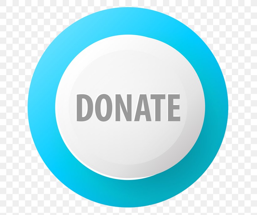 Donation Button Sticker Clip Art, PNG, 687x687px, Donation, Aqua, Blue, Blue Smoke, Brand Download Free