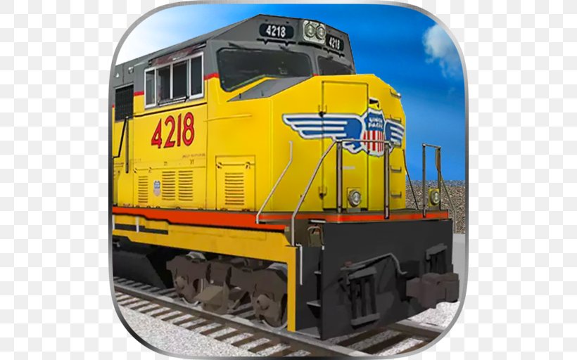 Rail Transport Train Simulator, PNG, 512x512px, Rail Transport, Android, Computer Software, Electric Locomotive, Game Download Free