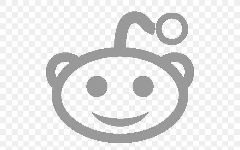 Social Media Reddit Clip Art, PNG, 512x512px, Social Media, Black And White, Emoticon, Face, Facial Expression Download Free