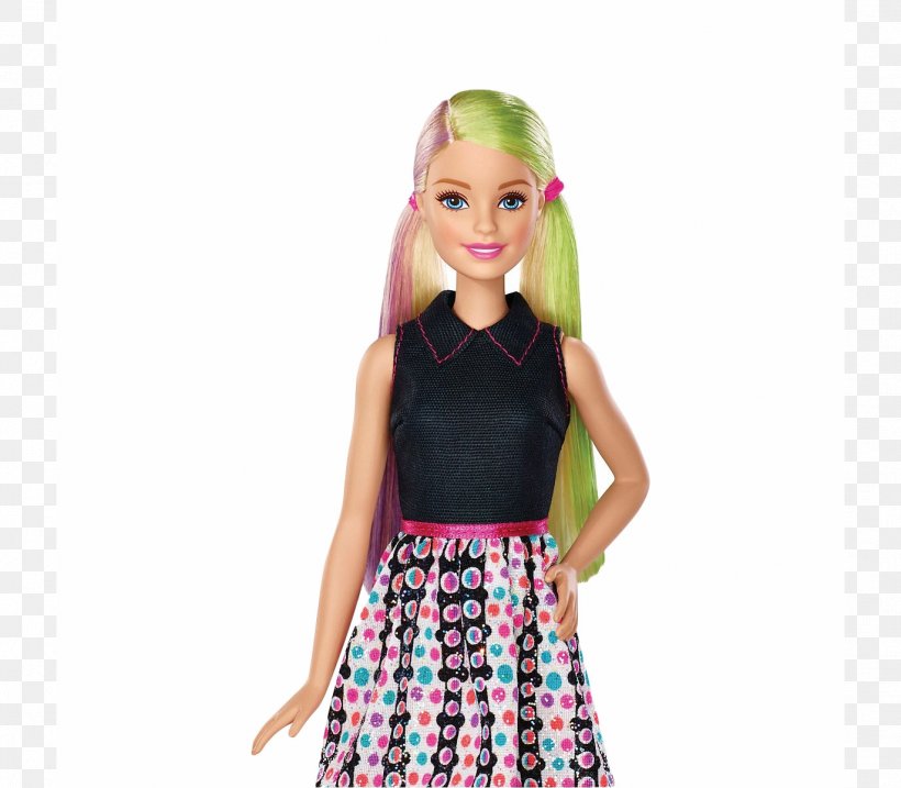 Amazon.com Barbie Acconciature Colorate Doll Toy, PNG, 1372x1200px, Amazoncom, Accesorio, Barbie, Blond, Clothing Download Free