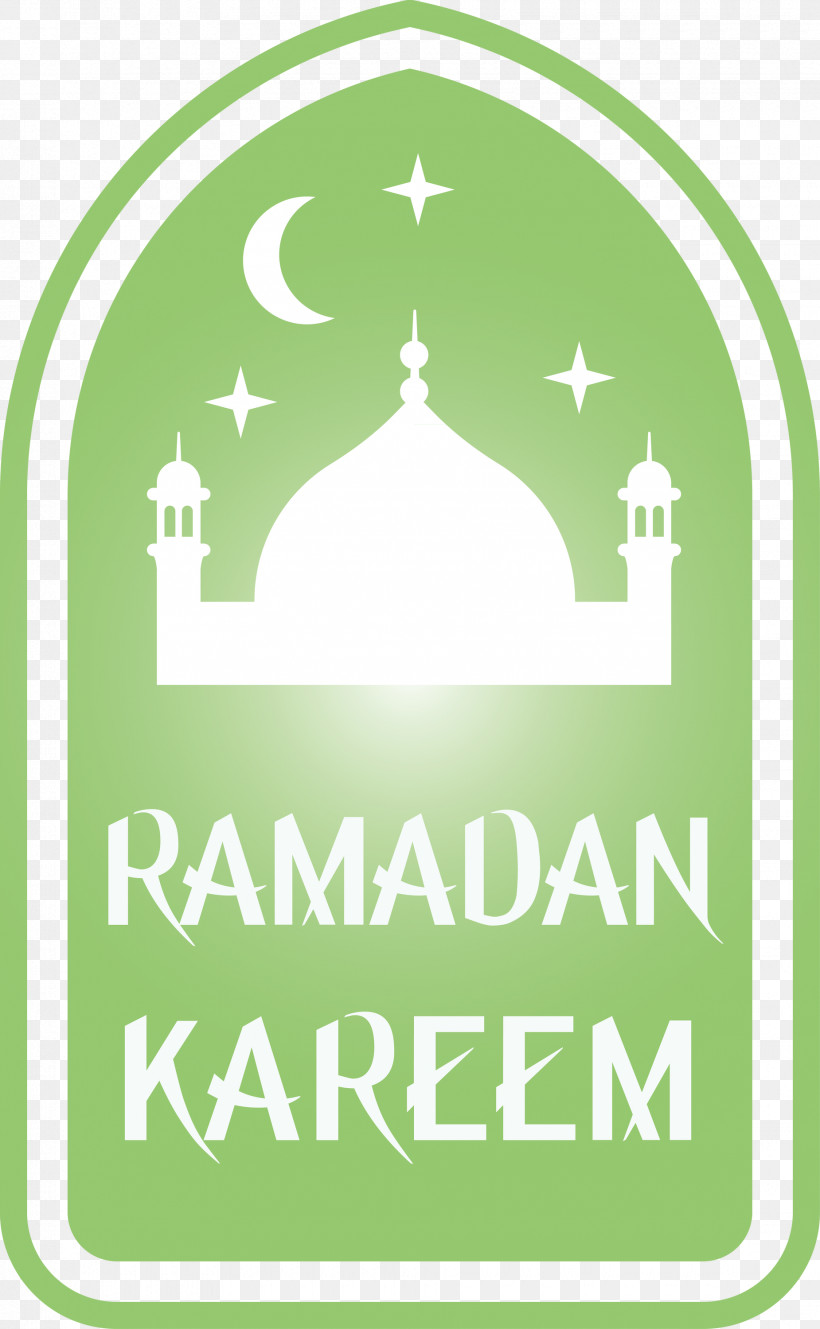 Ramadan Kareem Ramadan Mubarak, PNG, 1850x3000px, Ramadan Kareem, Green, Label, Logo, Place Of Worship Download Free