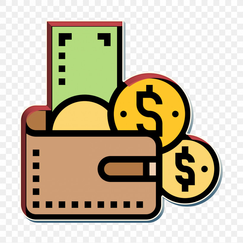 Wallet Icon Saving And Investment Icon, PNG, 1200x1202px, Wallet Icon, Emoticon, Saving And Investment Icon, Yellow Download Free