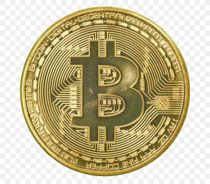 Bitcoin Gold Plating, PNG, 720x720px, Bitcoin, Badge, Bitcoin Gold, Brass, Bronze Medal Download Free