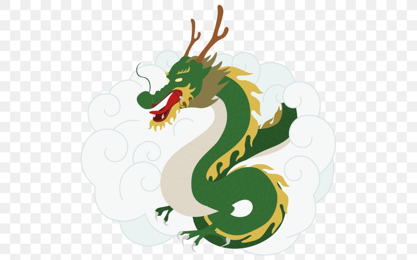 European Dragon Illustration Clip Art New Year, PNG, 512x512px, Dragon, Color, European Dragon, Facebook, Fictional Character Download Free