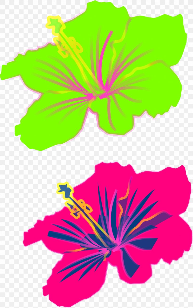 Shoeblackplant Hawaiian Hibiscus Clip Art, PNG, 1280x2040px, Shoeblackplant, Artwork, Drawing, Flora, Floral Design Download Free