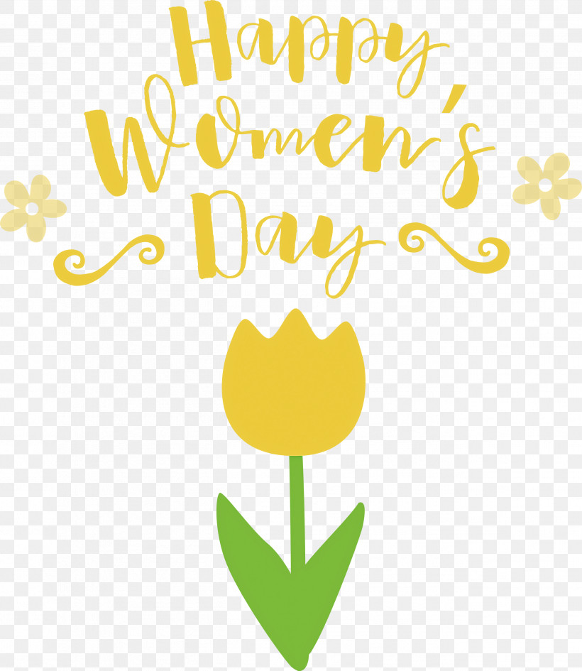 Happy Womens Day Womens Day, PNG, 2601x3000px, Happy Womens Day, Biology, Floral Design, Flower, Leaf Download Free