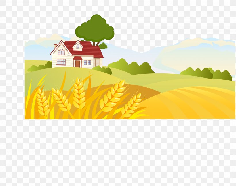 Landscape Rural Area Drawing Euclidean Vector, PNG, 4667x3699px, Landscape, Brand, Country Music, Drawing, Graphic Arts Download Free