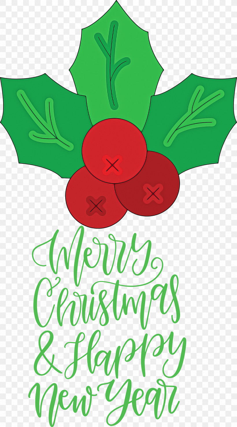 Merry Christmas Happy New Year, PNG, 1666x2999px, Merry Christmas, Cut Flowers, Flora, Floral Design, Flower Download Free