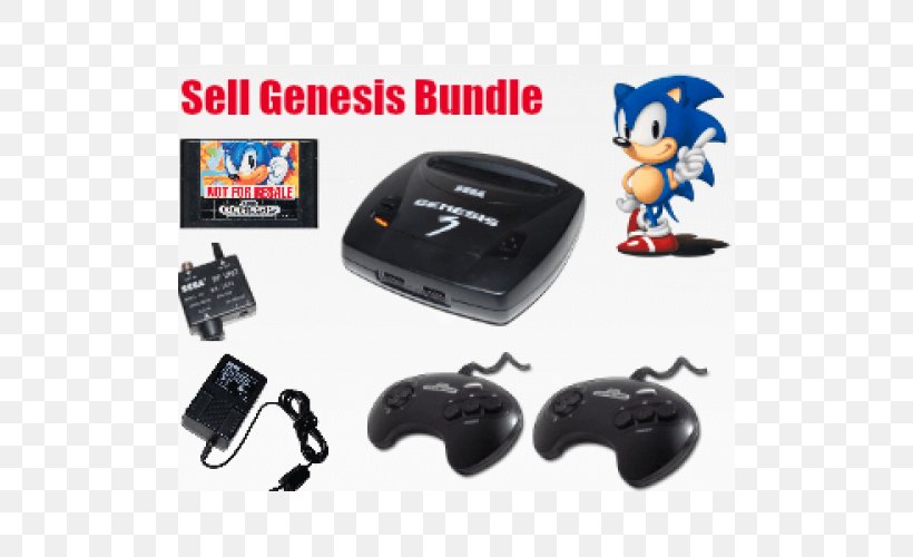PlayStation Accessory Mega Drive Video Game Consoles Sonic The Hedgehog Game Controllers, PNG, 500x500px, Playstation Accessory, Computer Hardware, Electronic Device, Electronics, Electronics Accessory Download Free