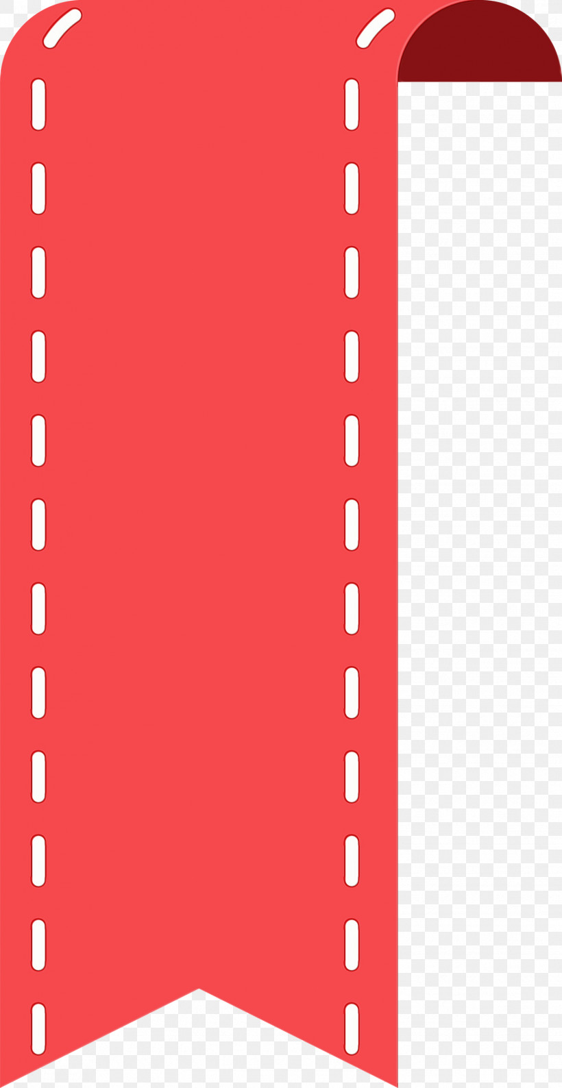 Red Rectangle, PNG, 1549x3000px, Bookmark Ribbon, Paint, Rectangle, Red, Watercolor Download Free
