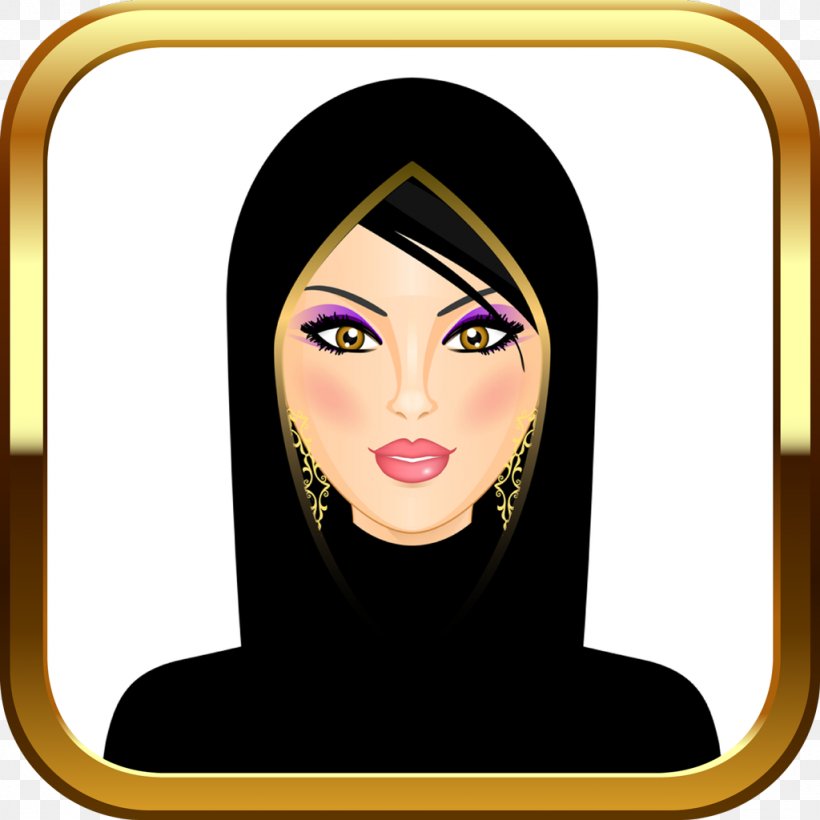 Women In Arab Societies Arabs Royalty-free Clip Art, PNG, 1024x1024px, Watercolor, Cartoon, Flower, Frame, Heart Download Free