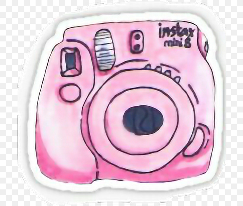 Pink Camera Cameras & Optics Digital Camera Circle, PNG, 708x696px, Pink, Camera, Cameras Optics, Circle, Digital Camera Download Free