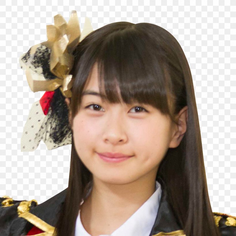 Hana Matsuoka Yûsha Yoshihiko To Michibikareshi 7 Nin HKT48 Japanese Idol 女子高生, PNG, 1000x1000px, Watercolor, Cartoon, Flower, Frame, Heart Download Free