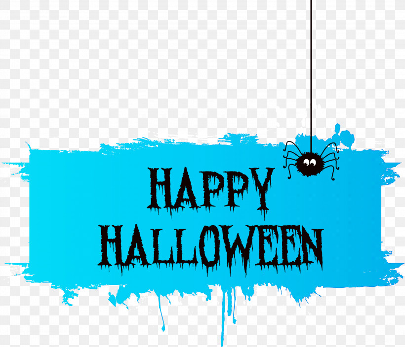 Happy Halloween, PNG, 3000x2577px, Happy Halloween, Aqua M, Geometry, Line, Logo Download Free