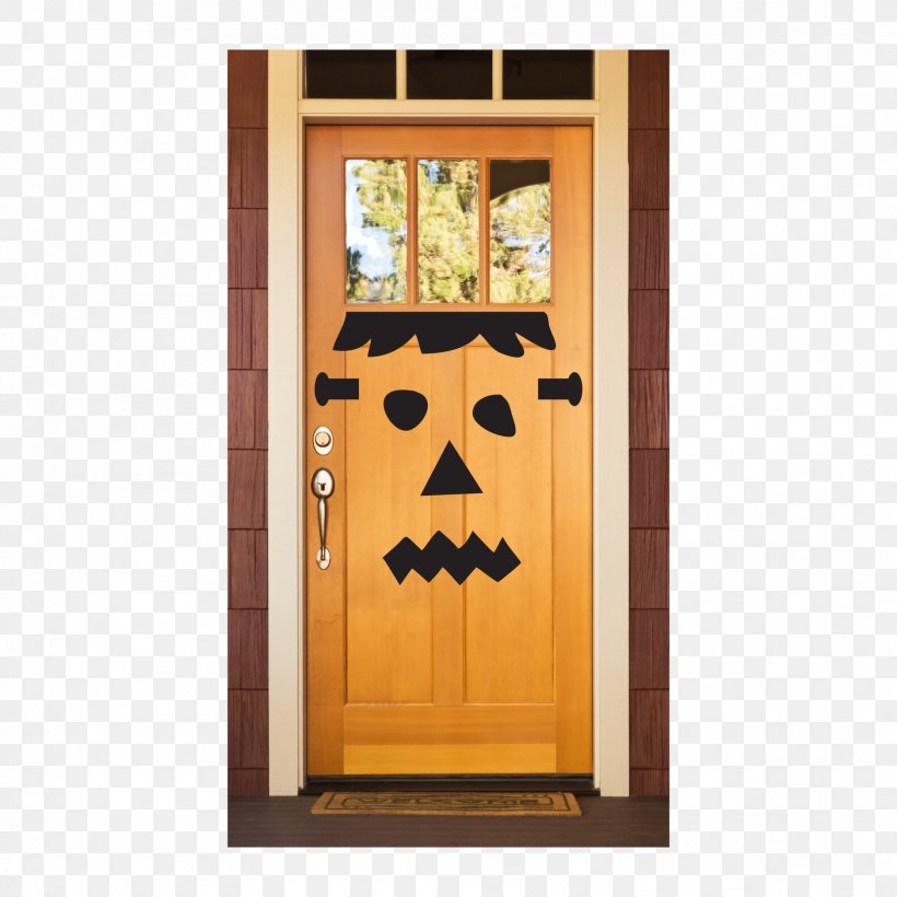 Jack-o'-lantern Door Pumpkin Decal Wall, PNG, 1875x1875px, Jacko Lantern, Decal, Door, Face, Halloween Download Free