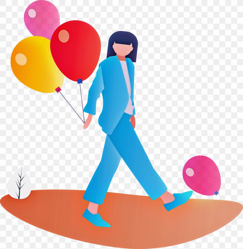 Party Partying Happy Feeling, PNG, 2921x3000px, Party, Balance, Balloon, Cartoon, Happy Feeling Download Free