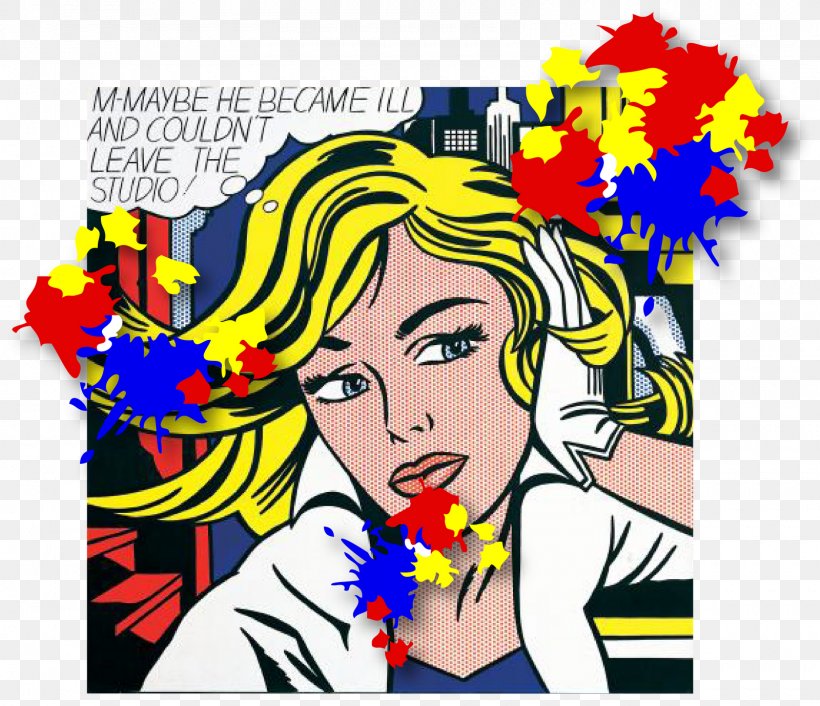 Roy Lichtenstein M-Maybe Whaam! Pop Art, PNG, 1600x1379px, Roy Lichtenstein, Andy Warhol, Art, Artist, Artwork Download Free