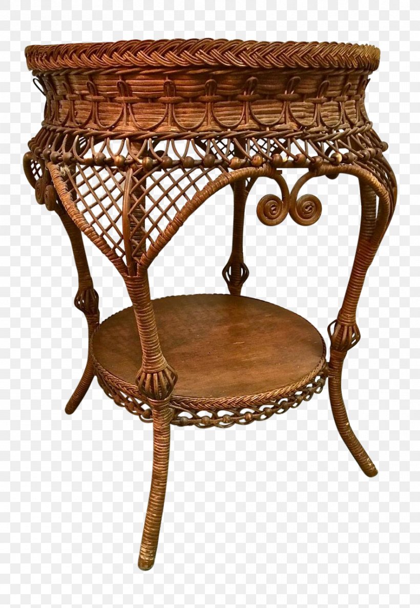 Table Heywood-Wakefield Company Chair Furniture Wicker, PNG, 884x1280px, Table, Antique, Art, Chair, Coffee Tables Download Free