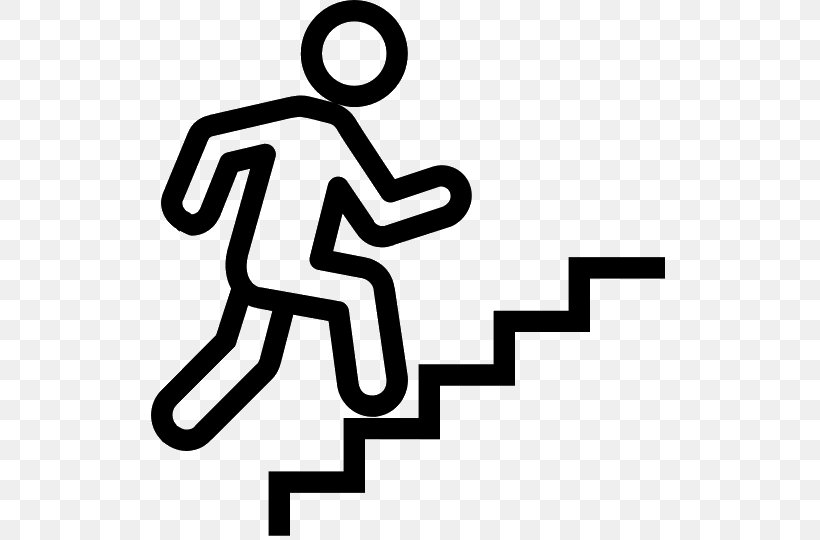 Stairs Clip Art, PNG, 540x540px, Stairs, Area, Black And White, Brand, Hand Download Free